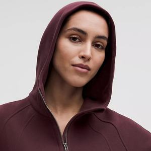 เสื้อมีฮู้ดของผู้หญิงผ้ายืดโอเวอร์ไซส์ใส่สบาย - Product Image 3