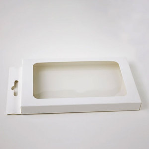 Cajas de embalaje de la caja del teléfono celular de Kraft, cajas de embalaje de la cubierta del teléfono móvil Kraft con cajas de embalaje móviles de la ventana plástica - Product Image 6