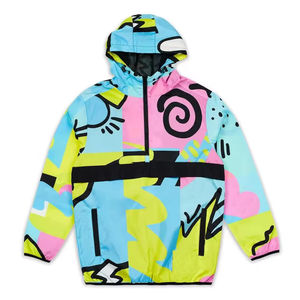 Vestes d'hiver pour hommes, élégantes, à demi-zip, de haute qualité, à séchage rapide, pour la course à pied et l'entraînement, coupe-vent, imperméables, personnalisées - Product Image 1