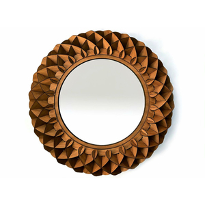 Gold Brass Latest Design <b>Round</b> <b>Wall</b> <b>Mirror</b> Beautiful Piece and Give a Luxurious to Your Home and Bathroom Decor - Product Image 5