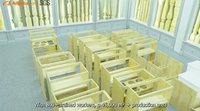 Houten Pull-Out Opslag Organizer Planken Voor Keukenkast Op Maat Ontwerp, Oem/Odm Service, Vietnam Fabriek, Budgetvriendelijk