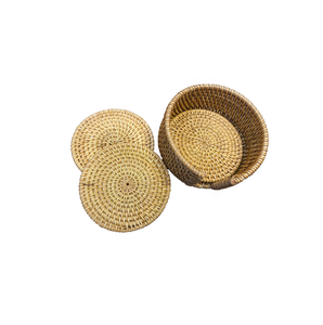 Fabricación de Vietnam, tapetes de mesa de comedor de ratán de 10cm a 50cm para decoración de vajilla de ratán, fiesta en casa, boda, noche, artesanía - Product Image 1