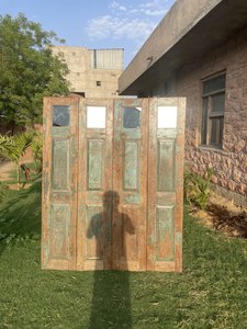 Panneaux de porte en bois massif de qualité moderne cadre sculpté à la main pour bureau à domicile Villa de luxe pour hôtels meubles de maison cuisine - Product Image 4