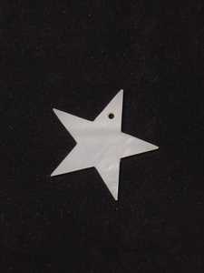 หอยมุกรูปดาวธรรมชาติสั่งทำพร้อมรูเจาะสำหรับตกแต่งเครื่องประดับงานฝีมือและสร้างสรรค์โดยได้รับแรงบันดาลใจจากมหาสมุทร - Product Image 4