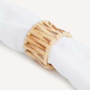 Rond de serviette en rotin tissé à la main Fabriqué au Vietnam Matériau écologique pour la décoration de la maison et de la vaisselle Vente en gros - Product Image 3