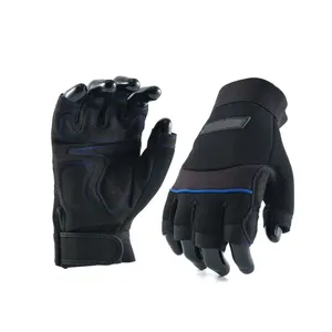 Guantes tácticos deportivos de medio dedo para montar en motocicleta de alta calidad, protección para ciclismo al aire libre, logotipo personalizado antideslizante al por mayor - Product Image 6