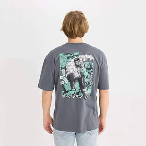 T-shirt pour homme de luxe, délavé à l'acide, vintage, streetwear, haut, 100% coton, gaufré, anti-boulochage, séchage rapide, vêtements de marque personnalisés - Product Image 4