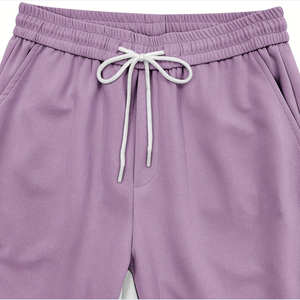 กางเกงจ็อกเกอร์ทรงขาบานสไตล์ลำลองคุณภาพสูงสำหรับผู้ชาย ดีไซน์เนอร์ปี 2026 เอวยางยืด ทรงสเวตแพนท์แบบซ้อนขา - Product Image 6