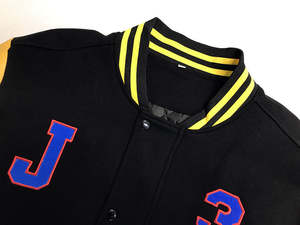 Veste de moto personnalisée avec col montant et logo brodé sur le devant, veste pour homme de haute qualité - Product Image 4