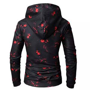 Último diseño hombres sublimación sudaderas con capucha mejor precio alta calidad moda pulóver básicos 100% algodón poliéster hombres sudaderas con capucha - Product Image 4