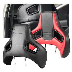 Most Popular Custom Logo PU Leather Sport Car <b>Seat</b> Headrest SSCUS Orifix Cold <b>Foam</b> Lightweight Racing Design - Product Image 1