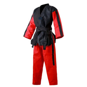 เครื่องแบบเทควันโดแขนยาวผ้าคอตตอนชุดกิโมโน Jitsu ชุดแข่งขัน - Product Image 1