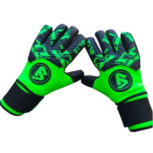 Gants de gardien de but d'entraînement professionnel Gant en cuir Geo Line avec latex pour une performance optimale lors des matches de coaching de football - Product Image 2