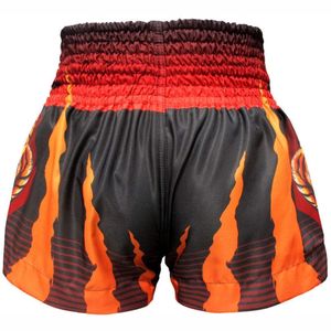Pantalones cortos impresos de diseño personalizado Kick Boxing Muay Thai MMA con técnica de lavado por sublimación para entrenamiento de lucha boxeo pantalones cortos OEM - Product Image 4