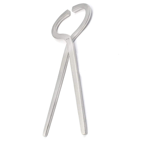 Probador de pezuña de acero inoxidable forjado con gota de precisión, herramienta de herrador veterinario ajustable, instrumento profesional duradero - Product Image 2