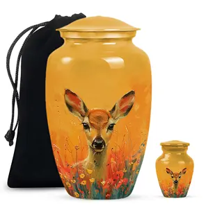 Urne funéraire américaine de style artisanal pour maman et papa - Product Image 2