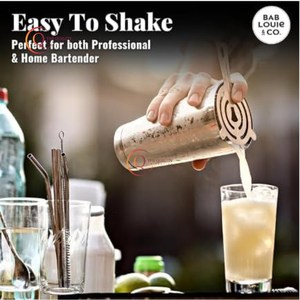 Fancy Cocktail Shaker <b>For</b> <b>Bar</b> And Restaurant Parties Mixing Shaker Cocktail Stirrer Handmade <b>Accessories</b> <b>For</b> Drinking And Mixing - Product Image 2