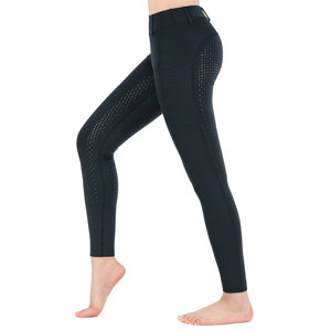 Leggings d'équitation confortables en tissu extensible, conçus pour une utilisation quotidienne, avec une sensation douce et un ajustement sûr. - Product Image 5