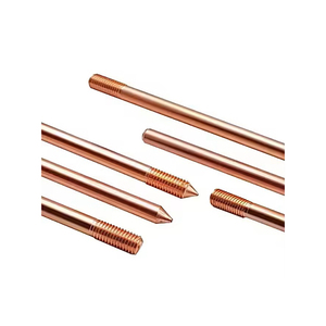 Varillas de Tierra de Cobre con Revestimiento de Alta Calidad y Resistencia a la Corrosión de Jetprix International, Accesorios para Subestaciones Eléctricas - Product Image 1