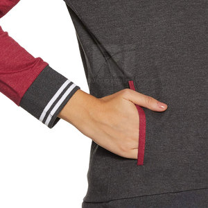 Veste en coton personnalisée avec col montant, veste d'hiver respirante en tricot pour femmes en taille adulte - Product Image 6