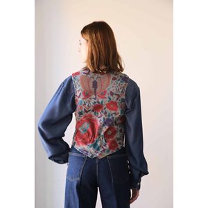 Chaqueta vaquera para mujer Chaleco elegante con cierre duradero para una comodidad durante todo el año - Product Image 2