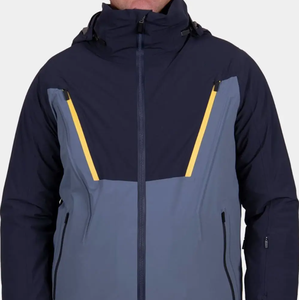 Chaqueta de esquí de invierno impermeable para mujer, cortavientos transpirable con cierre de cremallera, de talla grande, cálida, a prueba de viento y nieve - Product Image 2