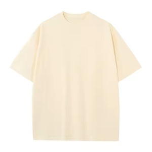 เสื้อสตรีทแวร์ทรงโอเวอร์ไซส์ ตัดเย็บตามสั่ง เป็นมิตรกับสิ่งแวดล้อม ผ้าแคนวาสเนื้อหนา แห้งเร็ว 220 GSM ทรงไหล่ตก ตัดสั้น  ผสมโพลีเอสเตอร์/คอตตอน - Product Image 3