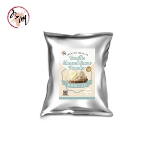 Jiuzhou_Vanilla poudre de glace de neige 1kg-meilleur fournisseur de thé à bulles de Taiwan