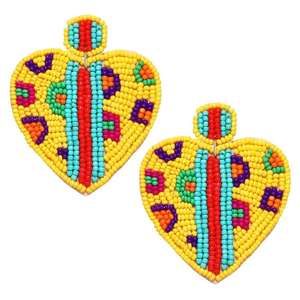 <b>Top</b> Demanded Elegant Handmade Multi Color Drop Earrings Women Luxury Jewelry At Cheap Price - Product Image 4