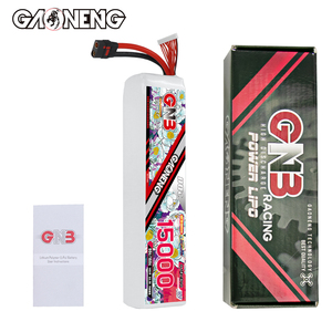 بطارية GAONENG GNB عالية الجهد 15000 مللي أمبير 14S 53.2 فولت 80C مع قابس QS8 للطائرات بدون طيار عالية السرعة والهليكوبتر التي يتم التحكم فيها عن بعد. - Product Image 6