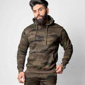 Chándales de moda OEM para hombre, ropa cómoda personalizada, jersey de camuflaje para gimnasio y Deportes - Product Image 5