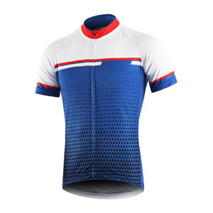 Vente en gros de maillot de cyclisme de course de haute qualité pour adultes vêtements de sport extensibles respirants maillot de descente de VTT coupe-vent - Product Image 1