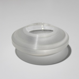 Lentille optique en menisque BK7 OEM avec revêtement AR / <span class=keywords><strong>BBAR</strong></span> / V-Coat en option pour les systèmes d'imagerie laser et de projection - Product Image 2