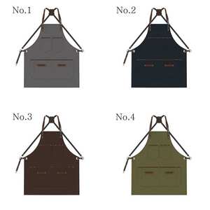 Delantal de Cuero con Logotipo Personalizado, Acabado Rústico, para Uso Industrial, Equipo de Protección de Grado Profesional - Product Image 6