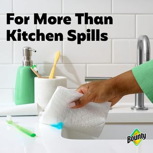 Bounty Paper Towels Select-A-Size, White, 8 Double Plus Rolls = 20 Regular Rolls - Product Image 6