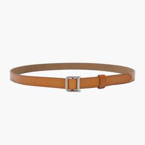 Ceinture décontractée vintage en cuir de vache véritable peint pour homme JECCON avec boucle en cuivre durable, largeur 38 mm, longueur 110-125 cm - Product Image 6