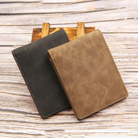 Dompet kulit asli pria, dompet desain merek dengan dompet saku koin hadiah untuk pria 2025 dompet kulit