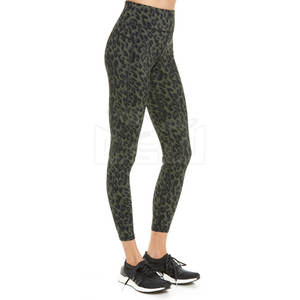 Leggings de fitness taille haute personnalisés pour femmes nouveau design entraînement de gymnastique respirant taille moyenne Style décontracté - Product Image 2