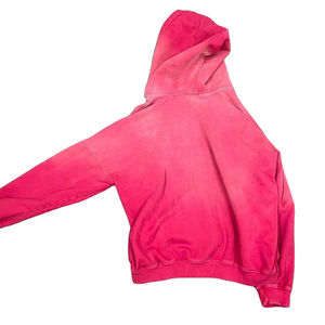 OEM Vintage Wash Hoodie Hombres Algodón Peso pesado Streetwear Oversized Hoodie Acid Washed Blank Drop Shoulder Hoodie Para Hombres - Product Image 3