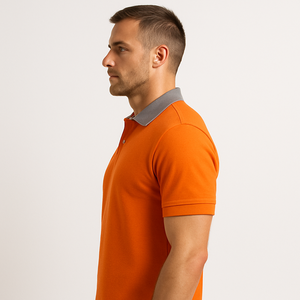 Polo deportivo transpirable de secado rápido para hombre, diseño personalizado de talla grande, ajuste atlético, tela cómoda, ropa informal, Polo - Product Image 5