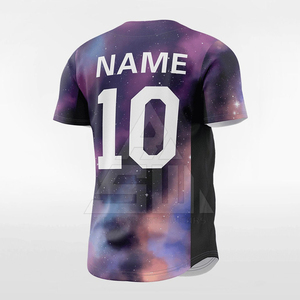 Maillot de baseball pour homme de haute qualité, respirant, grande taille, fabriqué en usine, avec nom d'équipe personnalisé et 100% polyester - Product Image 3
