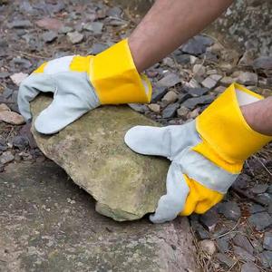 ถุงมือนิรภัยสำหรับผู้ชายถุงมือทำงาน Hi-viz ดีไซน์ใหม่พร้อมสายรัดข้อมือแบบปรับได้ถุงมือนิรภัยหน้าจอสัมผัสสะท้อนแสงและมองเห็นได้ชัดเจน - Product Image 5