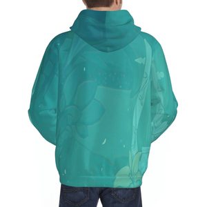 Sudadera con capucha unisex de algodón de peso pesado logotipo impreso en 3D diseño de gran tamaño transpirable con cuello con capucha logotipo personalizable para hombres - Product Image 6