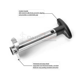Cortador de piña de acero inoxidable Manual de cocina Corer Slicer Remover MOL Certificado Apto para lavavajillas Herramientas para frutas y verduras - Product Image 3