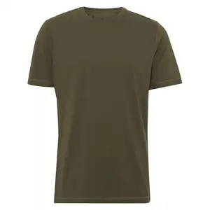 2023 패션 브랜드 남성용 아웃도어 티셔츠 여름 영감을 받은 단색 라운드 넥 코튼 디자이너 블랭크 티셔츠