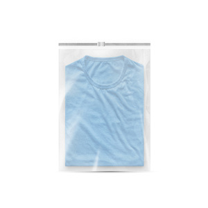 Bolsa con Cierre Mate Esmerilado Ecológica, Embalaje de Plástico PE Reciclado para Ropa y Negocios Eprati HB007 - Product Image 2