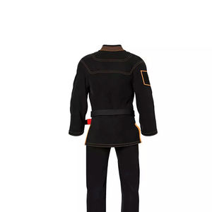 Meilleure qualité sur mesure Arts martiaux uniformes kimono de jiu jitsu Bjj Gi costume Judo karaté porter pur coton noir 100% coton - Product Image 4