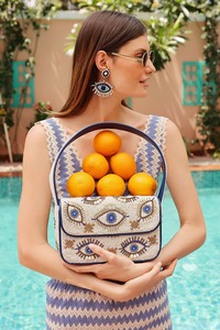 Sac à main tendance en coton perlé, style classique, sac à main tendance pour femmes, prix de gros, Inde, HUSSAIN CRAFTS, personnalisable - Product Image 6