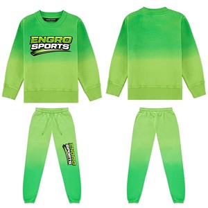 Fabricant de sweats à capuche de haute qualité au Pakistan, pantalon dégradé, sweat-shirt, pantalon, fournisseur en gros de sweats à capuche, ensemble dégradé de 2 pièces - Product Image 1