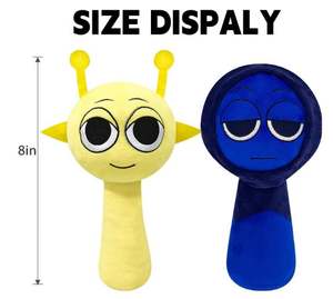 Horror Games Plush Toys Soft Cotton Fabric <b>Stuffed</b> Animal <b>Pillow</b> Figure Unisex Halloween 0-24 Months to 7 Years Quality - Product Image 2